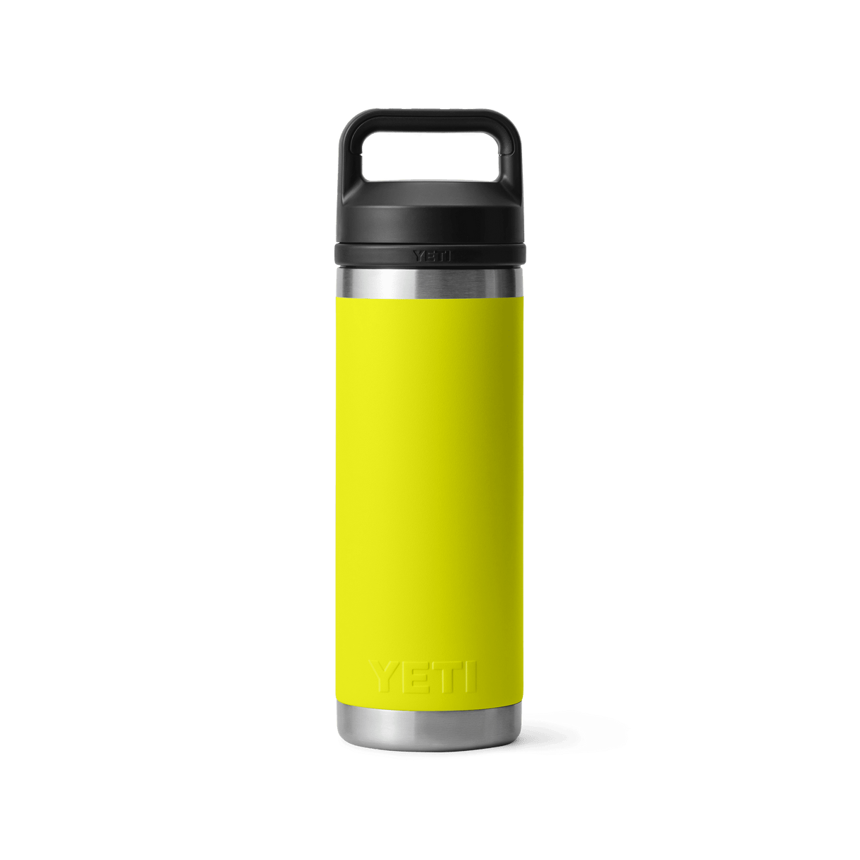 YETI Rambler 532 ML Bottle With Chug Cap Firefly Yellow Drinkware Yeti 