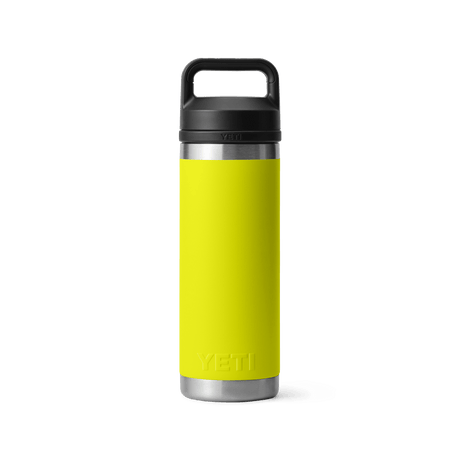 YETI Rambler 532 ML Bottle With Chug Cap Firefly Yellow Drinkware Yeti 