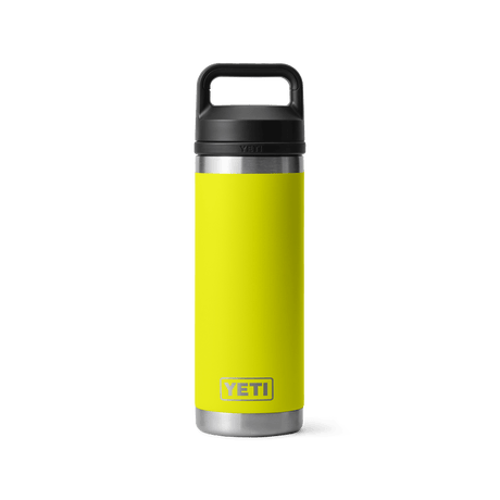 YETI Rambler 532 ML Bottle With Chug Cap Firefly Yellow Drinkware Yeti 