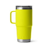 YETI Rambler 591 ML Travel Mug With Stronghold Lid Firefly Yellow Drinkware Yeti 