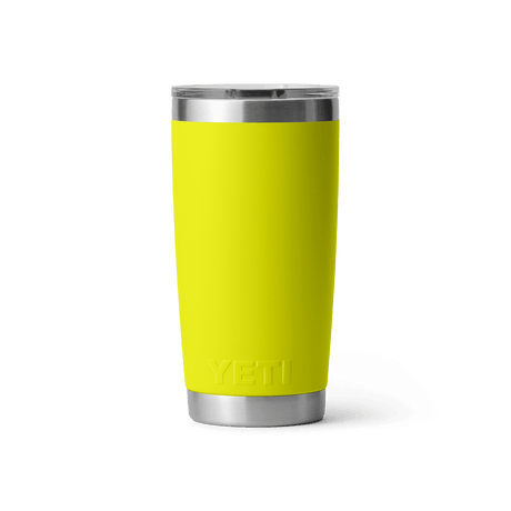 YETI Rambler 591 ML Tumbler With Magslider Lid Firefly Yellow Drinkware Yeti 