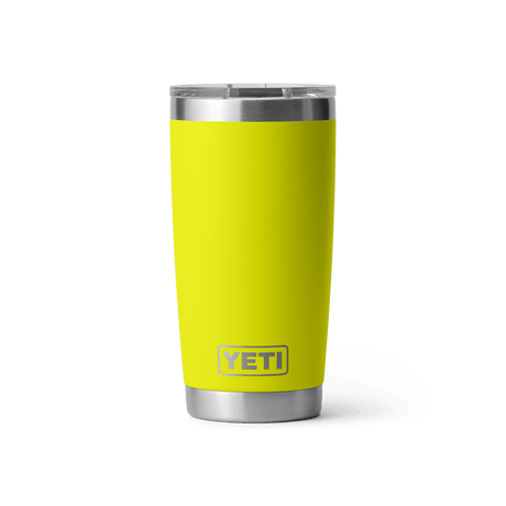 YETI Rambler 591 ML Tumbler With Magslider Lid Firefly Yellow Drinkware Yeti 
