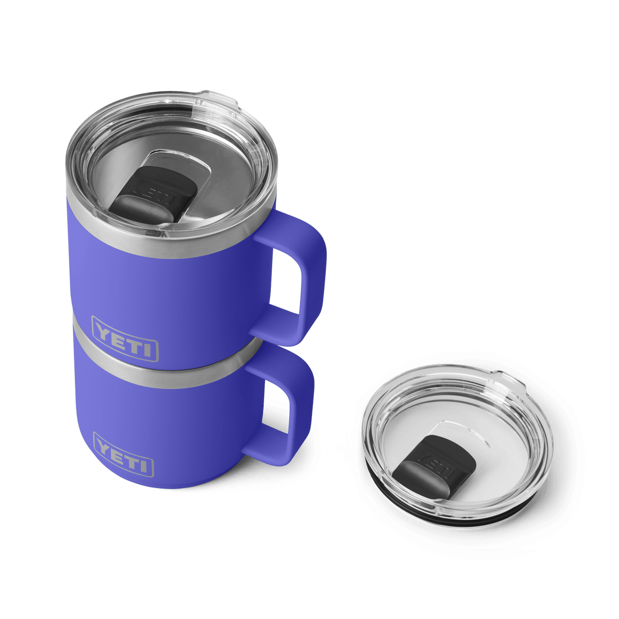 YETI Rambler 414 ML Stackable Mug With Magslider Lid Big Ultramarine Violet Drinkware Yeti 