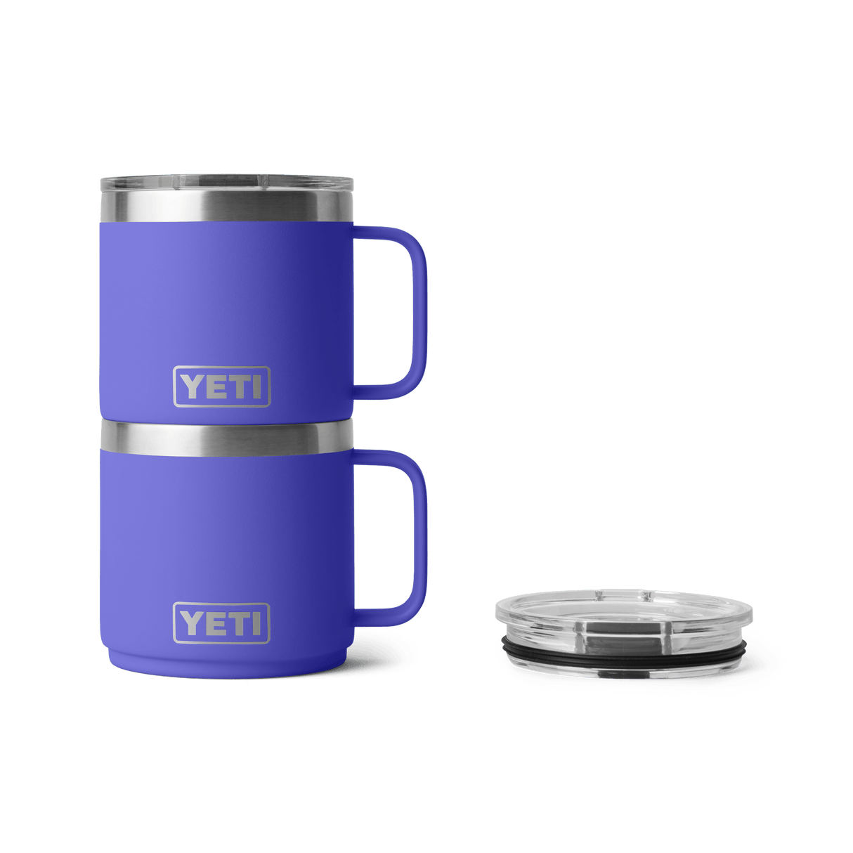 YETI Rambler 414 ML Stackable Mug With Magslider Lid Big Ultramarine Violet Drinkware Yeti 