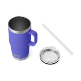 YETI Rambler 739 ML Mug With Straw Lid Ultramarine Violet Drinkware Yeti 