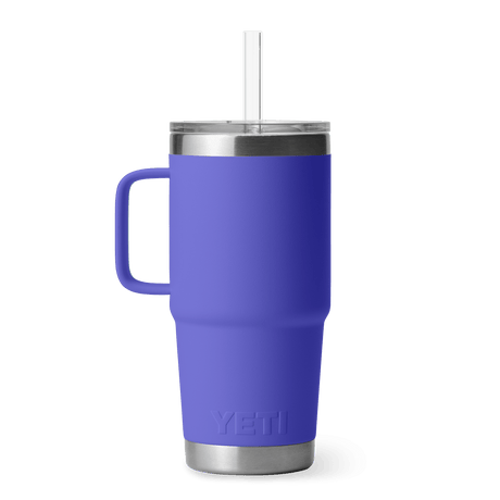 YETI Rambler 739 ML Mug With Straw Lid Ultramarine Violet Drinkware Yeti 