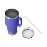 YETI Rambler 1 L Straw Mug With Straw Lid Ultramarine Violet Drinkware Yeti 