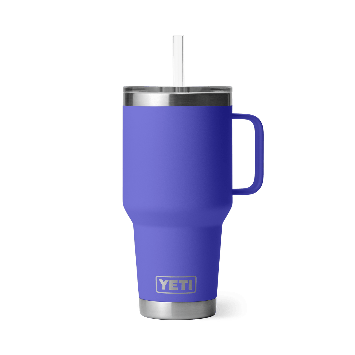 YETI Rambler 1 L Straw Mug With Straw Lid Ultramarine Violet Drinkware Yeti 