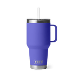 YETI Rambler 1 L Straw Mug With Straw Lid Ultramarine Violet Drinkware Yeti 