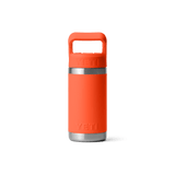 YETI Rambler Jr 355 ML Kids Water Bottle With Colour-Matched Straw Lid Papaya Drinkware Yeti 