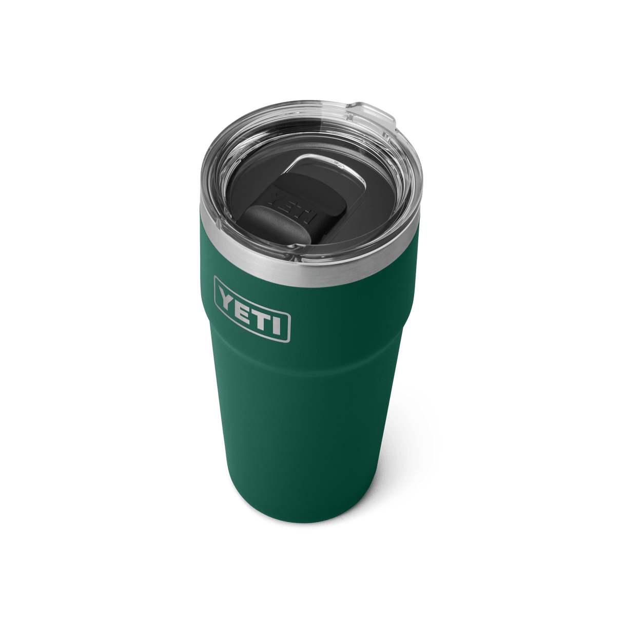 YETI Rambler 591 ML Tumbler With Maglsider Lid Black Forest Green Drinkware Yeti 