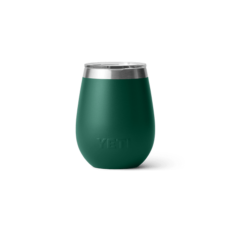YETI Rambler 295 ML Wine Tumbler With Magslider Lid Black Forest Green Drinkware Yeti 