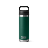YETI Rambler 532 ML Bottle With Chug Cap Black Forest Green Drinkware Yeti 