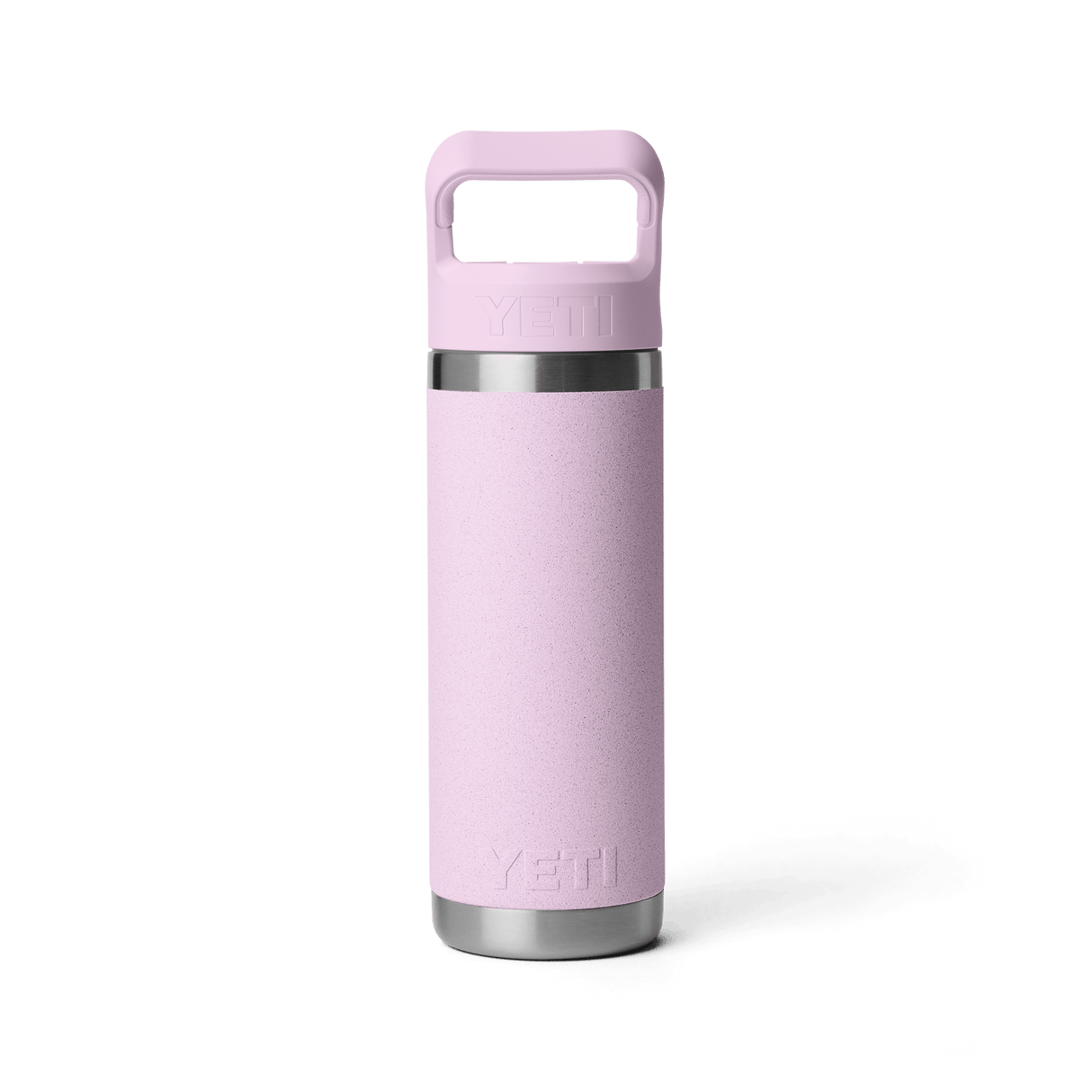 YETI Rambler 532 ML Water Bottle With Colour-Matched Straw Cap Cherry Blossom Drinkware Yeti 