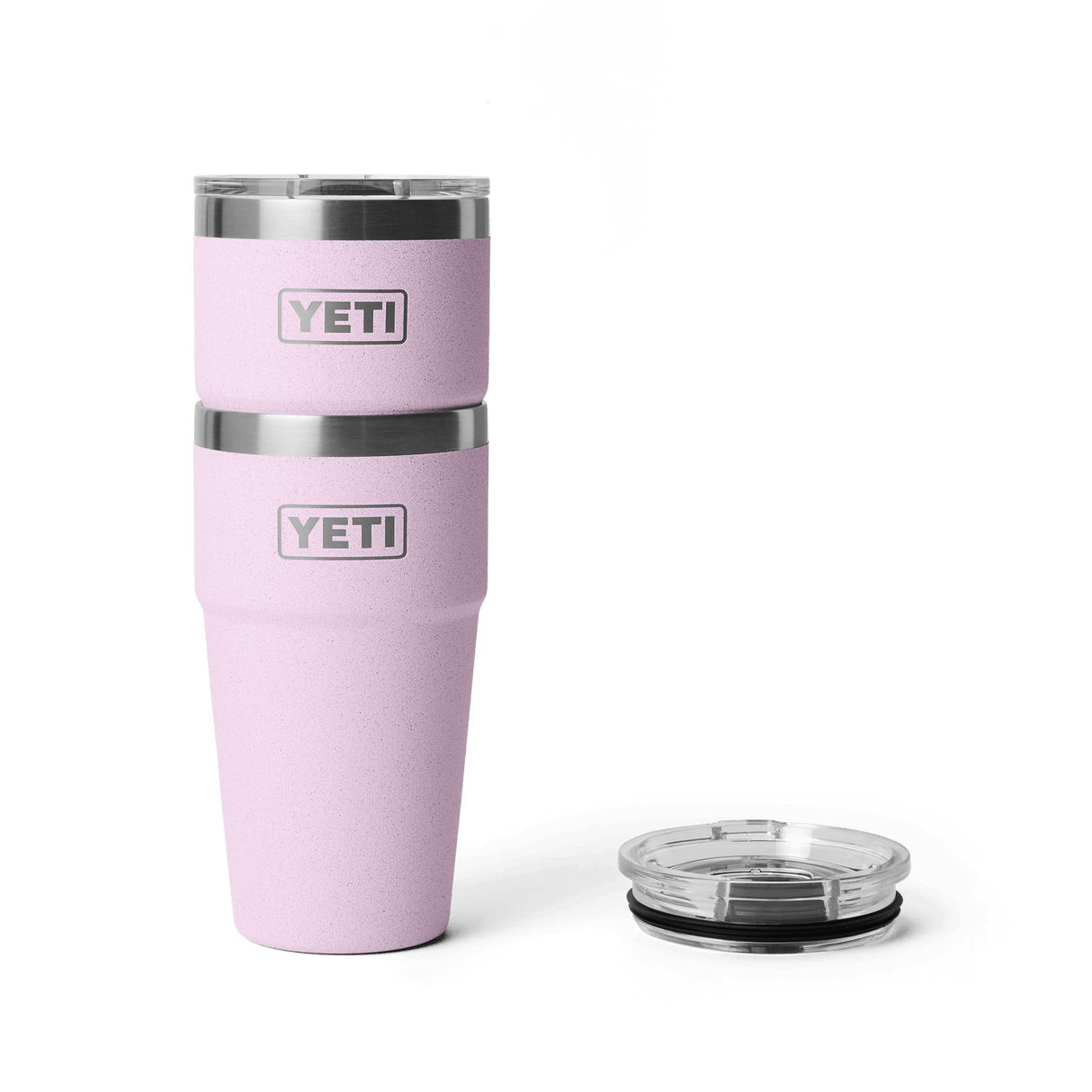 YETI Rambler 591 ML Stackable Cup With Magslider Lid Cherry Blossom Drinkware Yeti 