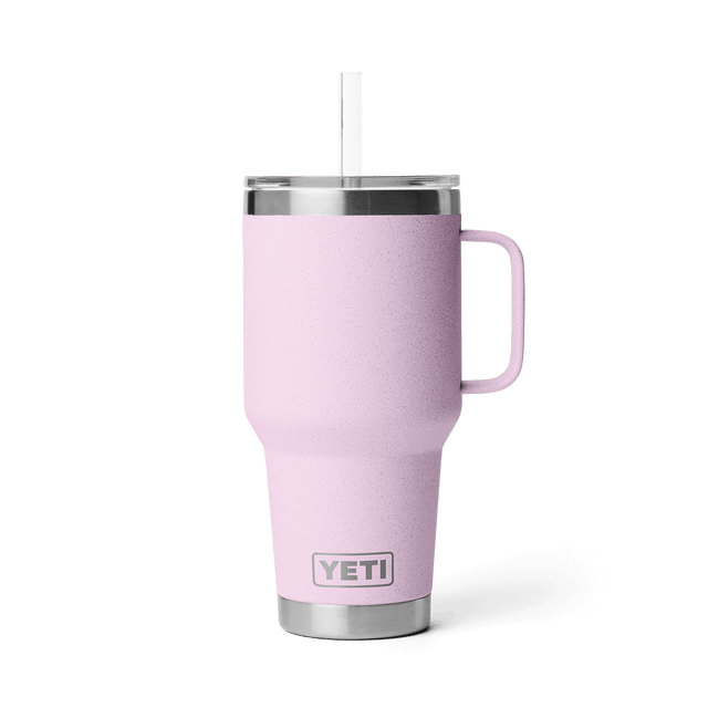 YETI Rambler 1 L Straw Mug With Straw Lid Cherry Blossom Drinkware Yeti 
