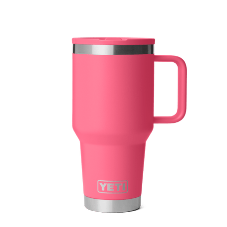 YETI Rambler 887 ml Travel Straw Mug With Colour-Matched Straw Lid Tropical Pink Drinkware Yeti 