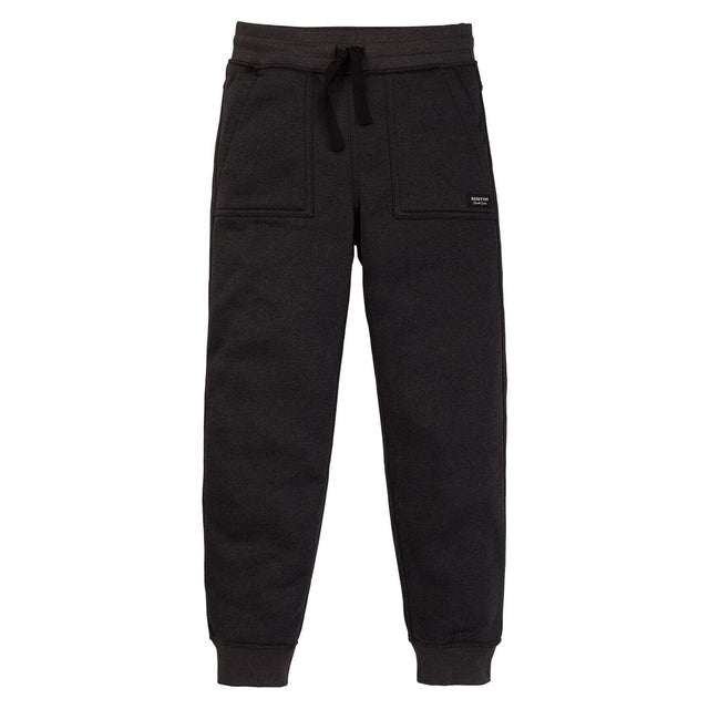 BURTON Kids Oak Sweatpants True Black Heather Boy's Denim and Pants Burton 