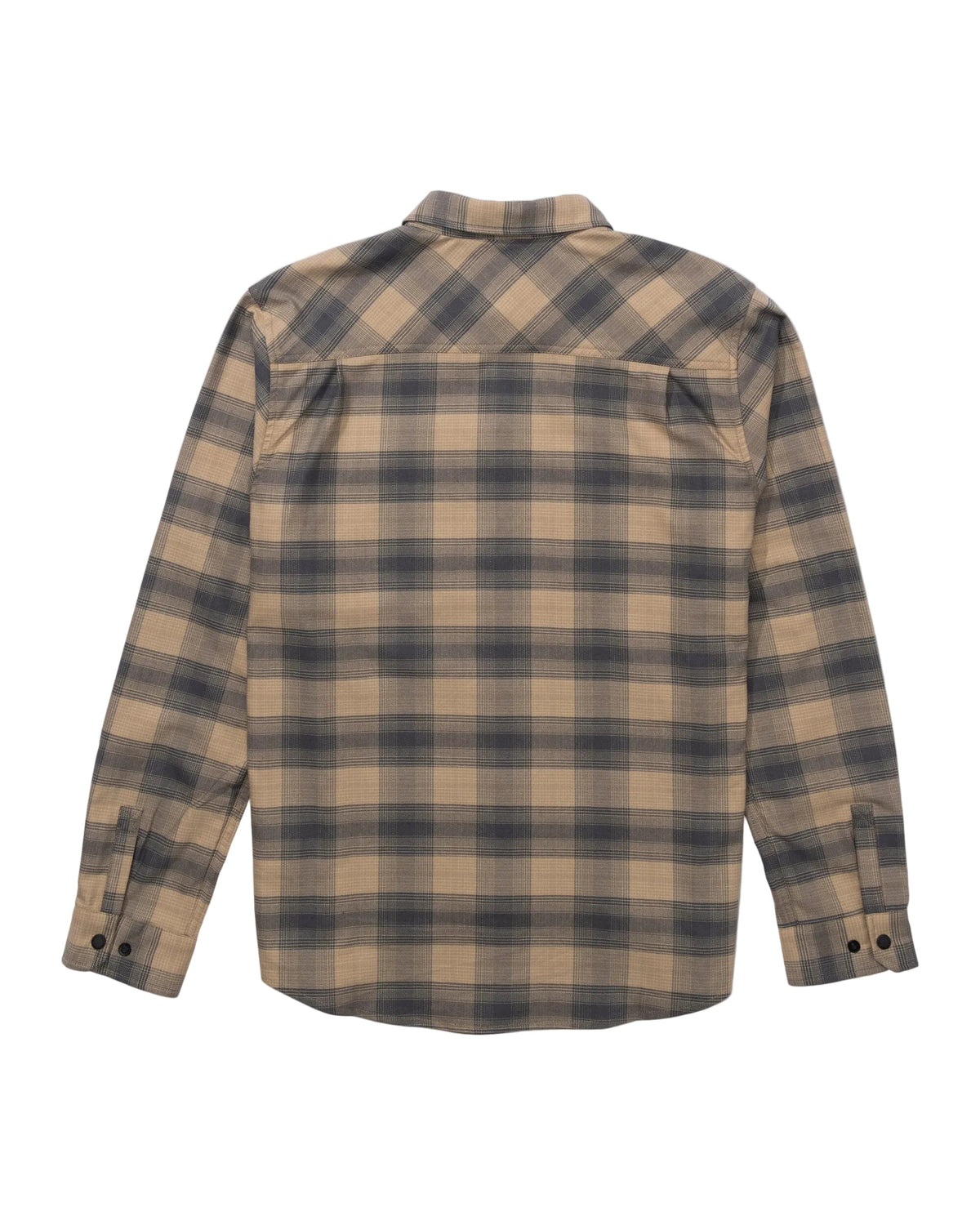 SALTY CREW Fathom Tech Flannel Khaki Men's Long Sleeve Button Up Shirts Salty Crew 