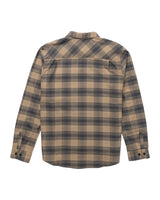 SALTY CREW Fathom Tech Flannel Khaki Men's Long Sleeve Button Up Shirts Salty Crew 