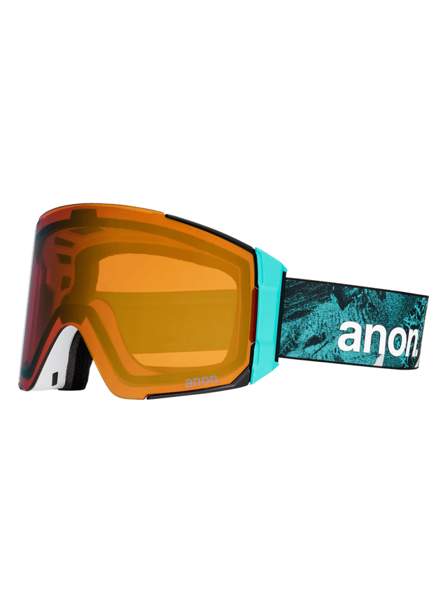 ANON Sync Grunge - Perceive Sunny Bronze + Perceive Cloudy Burst + MFI Face Mask Snow Goggle Snow Goggles Anon 