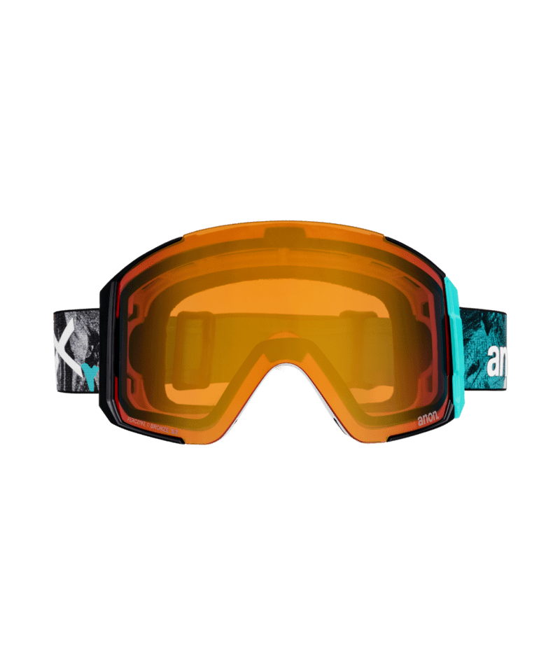 ANON Sync Grunge - Perceive Sunny Bronze + Perceive Cloudy Burst + MFI Face Mask Snow Goggle Snow Goggles Anon 