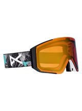 ANON Sync Grunge - Perceive Sunny Bronze + Perceive Cloudy Burst + MFI Face Mask Snow Goggle Snow Goggles Anon 