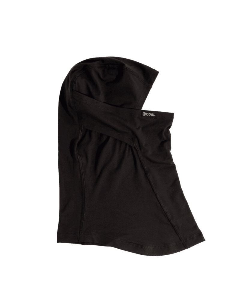 COAL Kids The Essential Lightweight Balaclava Black Youth Winter Face Masks Coal 