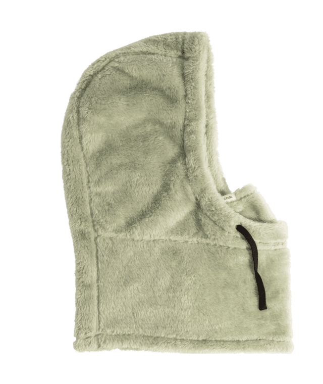 COAL The Ridge Hood Fleece Sage Winter Face Masks Coal 