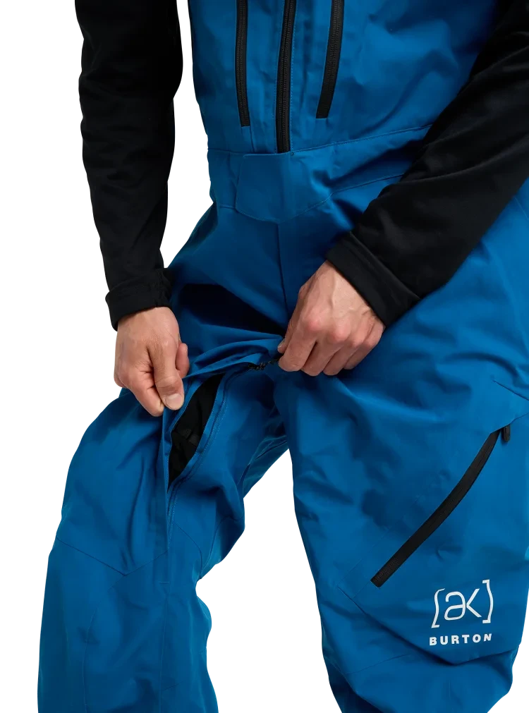 BURTON [ak] Cyclic GORE-TEX 2L Bib Snow Pants Blue Teal 2026 Men's Snow Bib Pants Burton 