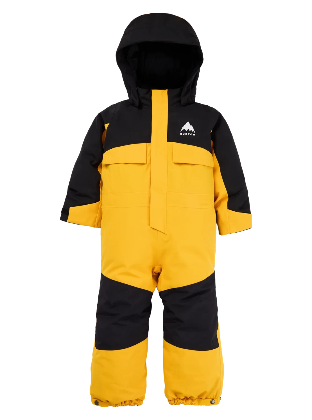 BURTON Toddlers 2L One Piece Snow Suit True Black/Goldenrod 2027 Toddler Outerwear Burton 