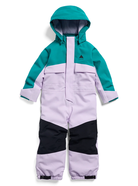 BURTON Toddlers 2L One Piece Snow Suit Pacific Teal/Moondust Purple 2027 Toddler Outerwear Burton 
