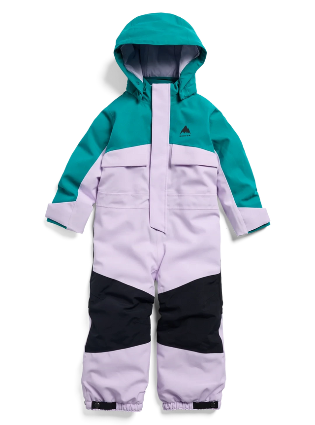 BURTON Toddlers 2L One Piece Snow Suit Pacific Teal/Moondust Purple 2027 Toddler Outerwear Burton 