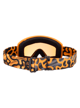 ANON Youth Tracker 2.0 Blobs - Gold Amber + Face MFI Face Mask Snow Goggle Youth Snow Goggles Anon 