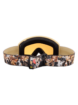ANON Youth Tracker 2.0 Shop Dogs - Silver Amber + Face MFI Face Mask Snow Goggle Youth Snow Goggles Anon 