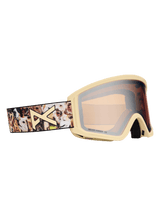 ANON Youth Tracker 2.0 Shop Dogs - Silver Amber + Face MFI Face Mask Snow Goggle Youth Snow Goggles Anon 