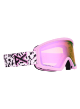 ANON Youth Tracker 2.0 Leopard Pink - Pink Amber + Face MFI Face Mask Snow Goggle Youth Snow Goggles Anon 