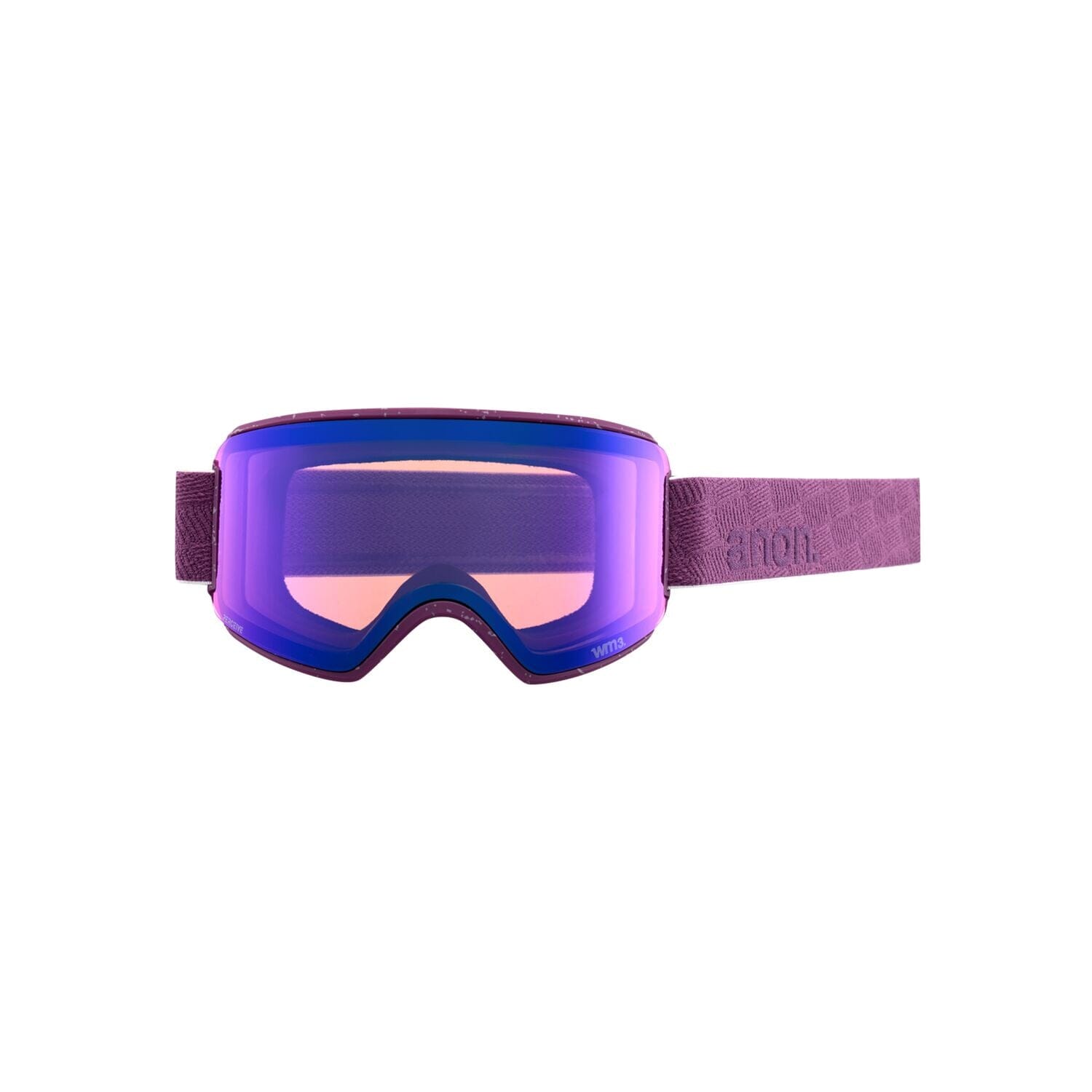 ANON WM3 Grape - Perceive Sunny Onyx + Perceive Variable Violet + Facemask Snow Goggle Snow Goggles Anon 
