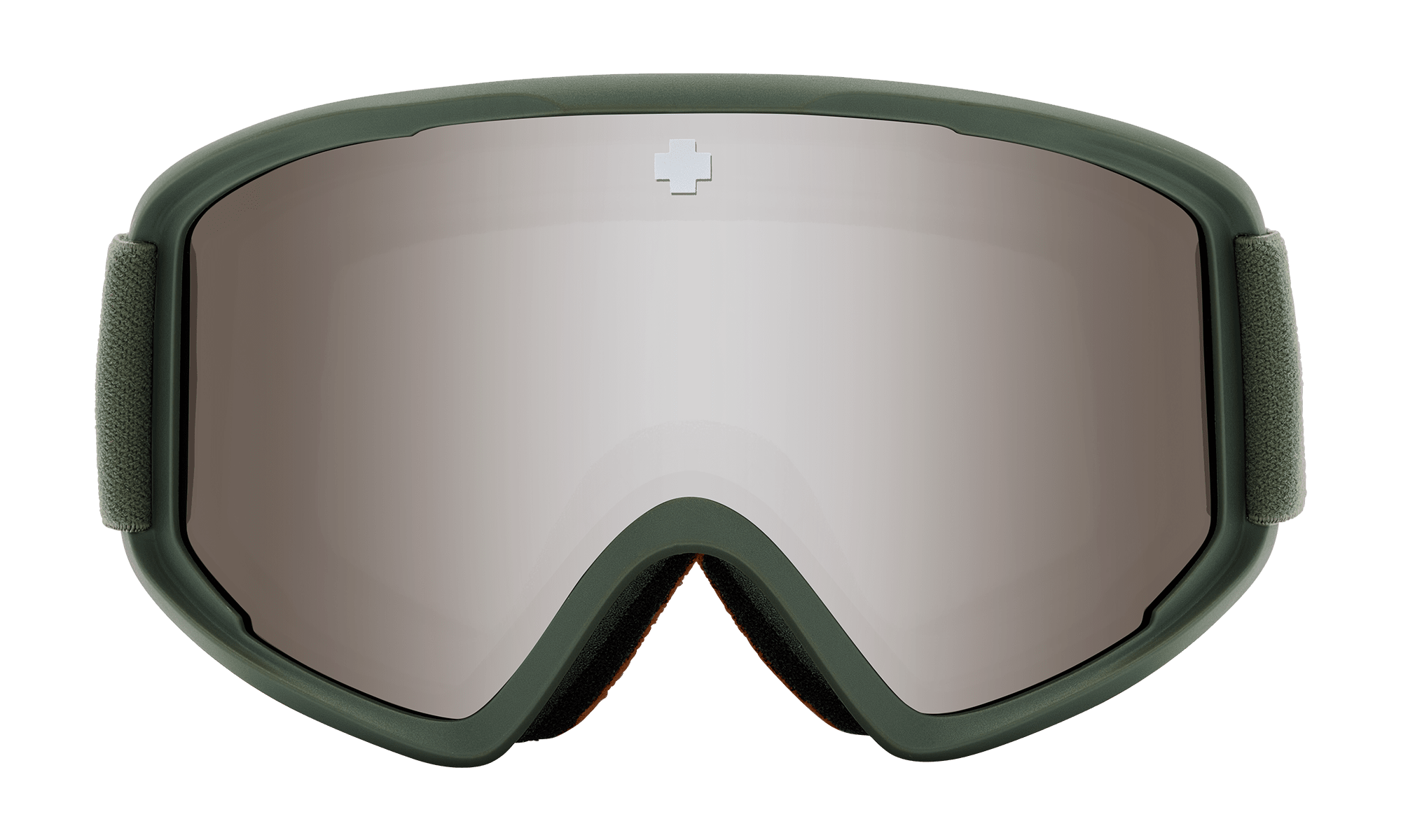 SPY Youth Crusher Elite Jr Matte Steel Green - Bronze Silver Spectra Snow Goggle Snow Goggles Spy 