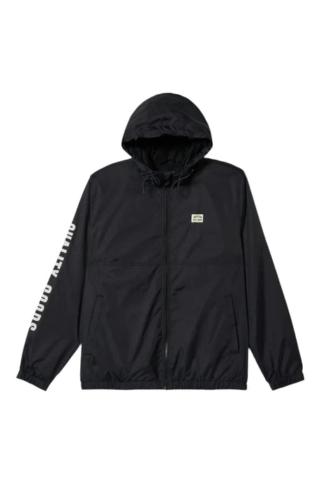 BRIXTON Claxton Woodburn Lightweight Jacket Black Men's Street Jackets Brixton 