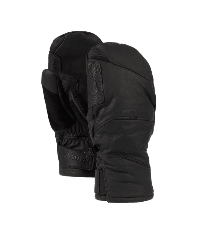 BURTON [ak] GORE-TEX Clutch Leather Mitt True Black Men's Snow Mitts Burton 