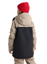 BURTON Kids Frostner 2L Anorak Snow Jacket Summit Taupe/True Black 2027 Youth Snow Jackets Burton 