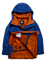 BURTON Kids Frostner 2L Anorak Snow Jacket Twilight Blue/Spiced Chai 2027 Youth Snow Jackets Burton 