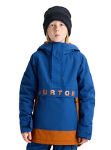 BURTON Kids Frostner 2L Anorak Snow Jacket Twilight Blue/Spiced Chai 2027 Youth Snow Jackets Burton 
