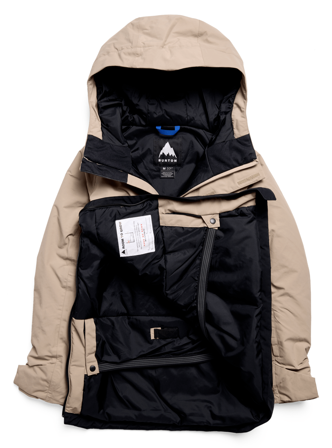 BURTON Kids Frostner 2L Anorak Snow Jacket Summit Taupe/True Black 2027 Youth Snow Jackets Burton 