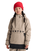 BURTON Kids Frostner 2L Anorak Snow Jacket Summit Taupe/True Black 2027 Youth Snow Jackets Burton 