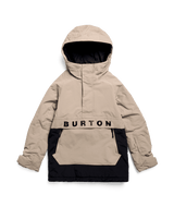 BURTON Kids Frostner 2L Anorak Snow Jacket Summit Taupe/True Black 2027 Youth Snow Jackets Burton 