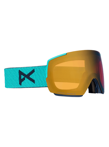 ANON M5 Marine - Perceive Sunny Bronze + Perceive Cloudy Burst + MFI Face Mask Snow Goggle Snow Goggles Anon 