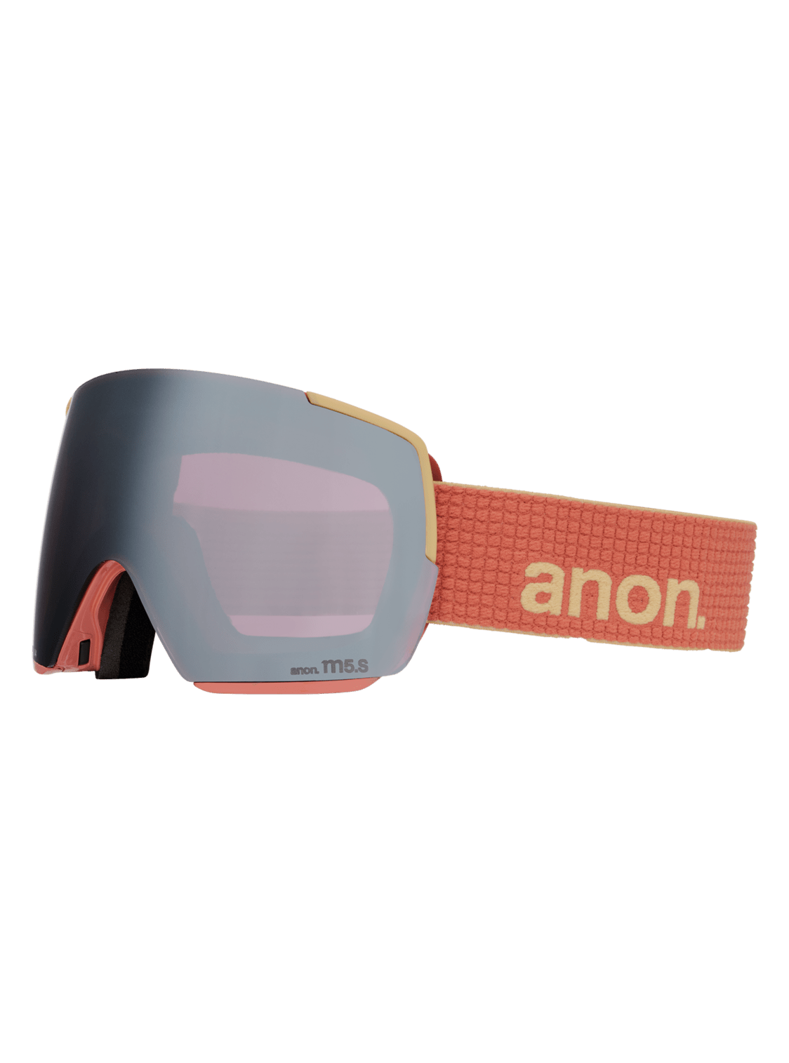 ANON M5S Terracotta - Perceive Sunny Onyx + Perceive Variable Violet + MFI Face Mask Snow Goggle Snow Goggles Anon 