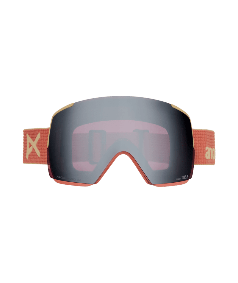 ANON M5S Terracotta - Perceive Sunny Onyx + Perceive Variable Violet + MFI Face Mask Snow Goggle Snow Goggles Anon 